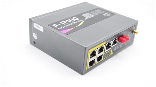 F-R100 Industrial M2M LTE 4G Dual Sim Router 3g 4g Wireless Router with Sim Card Slot for Rail Train System