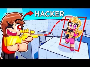 Downloading HACKS to DESTROY MY CRAZY FAN GIRLS In Rivals...