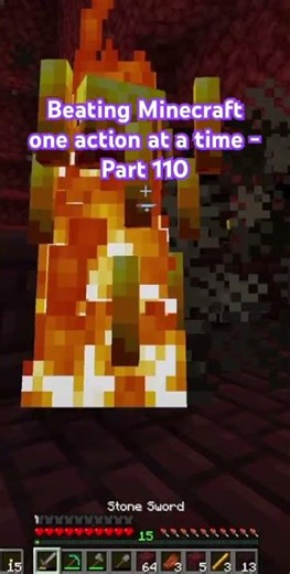 Beating Minecraft one action at a time - Part 110