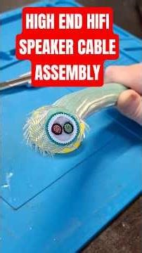 Assembly of Neotech NES-3002G loudspeaker cable