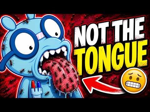 HTF Tongue in Cheek… NOT THE TONGUE 😬