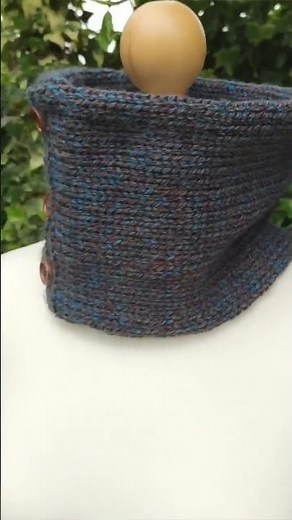 unisex Addi King Cowl pattern / Addi Neck #knitting