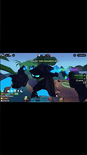 SPOT CRYSTAL CRAB & CLAIM AURA BOAT FISHERMAND ISLAND ROBLOX FISH IT #roblox #robloxshorts