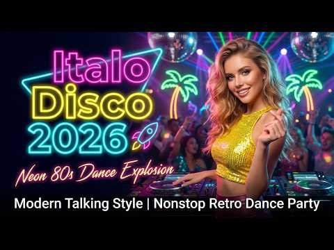 Italo Disco 2026 🚀 Neon 80s Dance Explosion | Best Italo Disco Mix 80s | Euro Disco Nonstop 2026