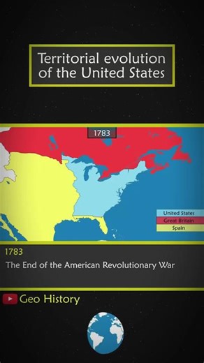Territorial evolution of the United States #geo #history #geohistory #geography #explained #knowledge