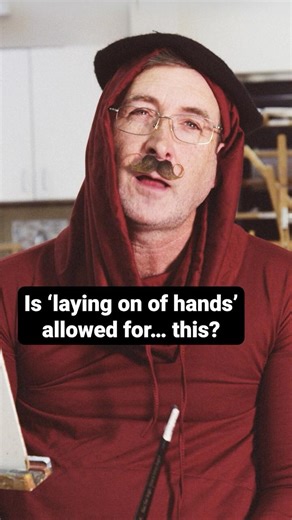 Can “laying on of hands” fix… this? (Christian comedy sketch)