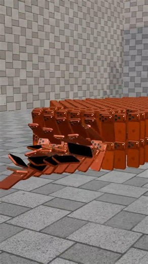 1,000,000% Satisfying: World’s Largest iPhone Domino Collapse! 🤯🌍