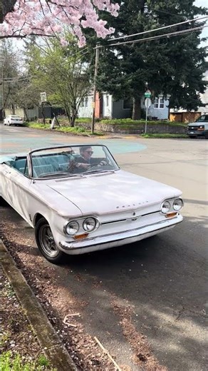 1964 Corvair EV conversion - now with power steering