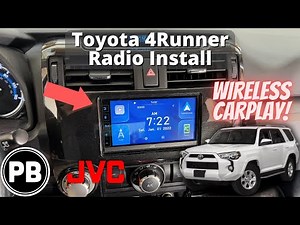 2010 - 2023 Toyota 4Runner Radio Install