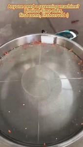 Anyone need vibrating screening machine?contact me