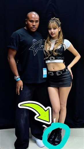 BLACKPINK Lisa Inspired Black Leather Outfit & Combat Boots #Stylish Fashion#fashion #style #lisa