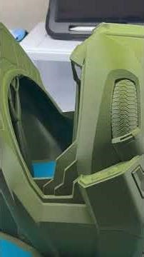 Update 2 on Master Chief Helmet #3dprinting #cosplay #halomasterchief