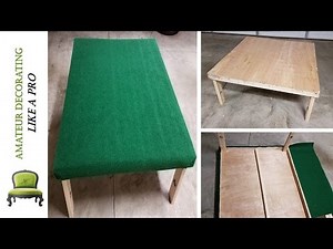 Ready Set Prep - DIY Upholstery Table For Beginners