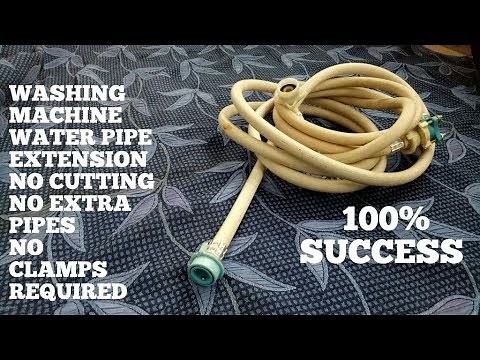 No Plumbing Skills? No Problem! Extend Your Washing Machine Hose Today! How To You Need To Know