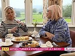 Anthea Turner and stepdaughter talk divorce and ageing on Lorraine