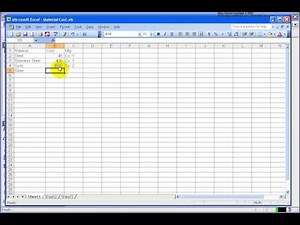 18 Create a table in a drawing