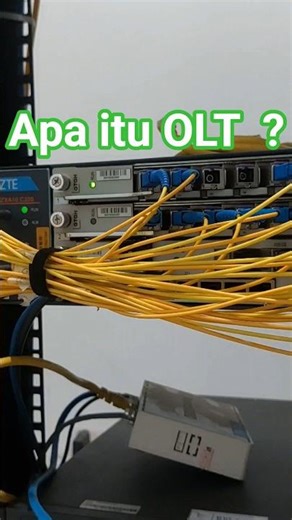 OLT (Optical Line Terminal) GPON 🤔🤔