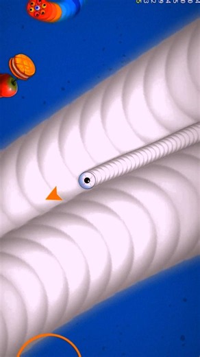 Worms Zone 🐍 Pro Skill Gameplay 😎 #shorts #snakegame #saampwalagame #wormszone #games #op