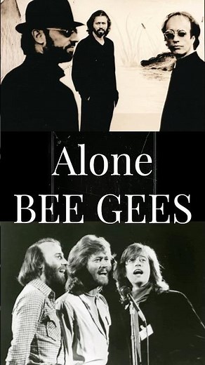 Bee Gees - Alone (1997) | 90s Pop-Rock Classic #Lyrics