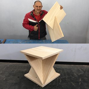 Diseño impactante, construcción simple y perfecta para cualquier rincón del hogar. En este video te mostramos paso a paso cómo hacer esta increíble banqueta de madera que no pasa desapercibida | TodoMadera