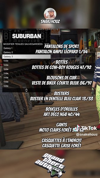 Tenue modder dans GTA 5 avec codage