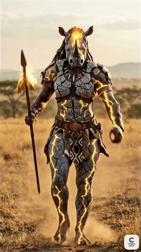 She Transformed Into a Rhino Warrior… And It’s Terrifying.