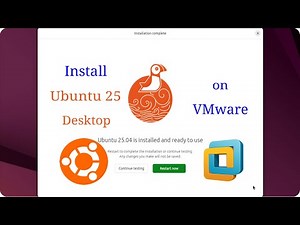 How to Install Ubuntu 25 Desktop on VMware Workstation