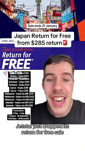 Japan Travel Deals: Return Flights from Australia