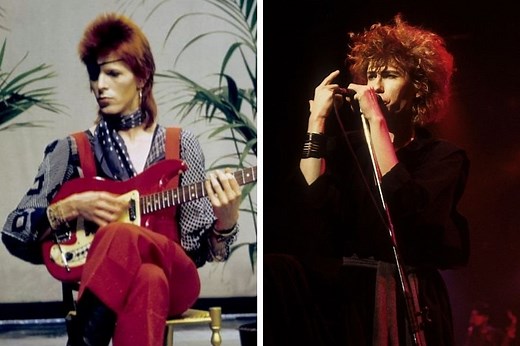 The curious meeting of David Bowie and Richard Butler