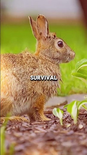 The Hare: The Rabbit That's Born Ready to Run (Eyes Open, Fully Furred!) #harefacts #animalbirth