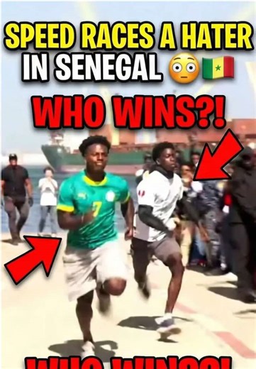 Speed really raced a hater in Senegal 💀😳 #IShowSpeed #SpeedEdit #AfricaTour #Senegal #FunnyMoments