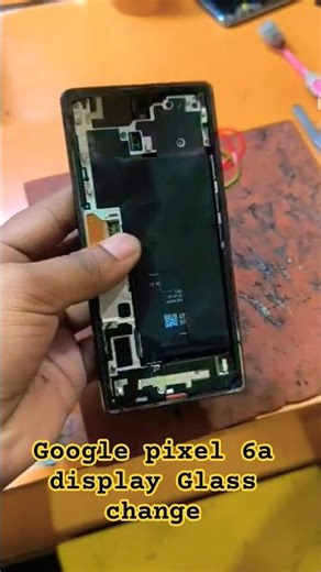 Google pixel 6a display Glass change 📳📱#minivlog #volg #googlepixel #googlepixel6a