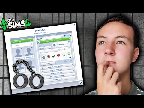 I Built a Fully Functional Prison System in The Sims 4 🔒