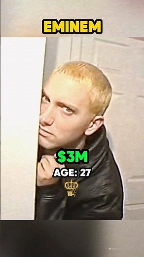Eminem’s EVOLUTION: From Battle Rapper to Rap Legend🎤👑💰(1972-2025) #evolution #shorts #eminem