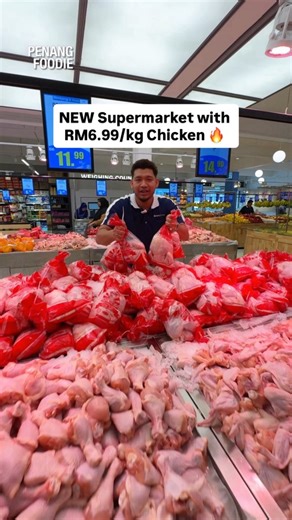 RM6.99/kg Chicken at this newly opened grocer in Kulim 🔥 📍Bintang's Fresh, No 3, 3A,5,6,7,8,9 & 10 Jalana Merpati Indah 1, Kulim, Kedah #ad | Penang Foodie