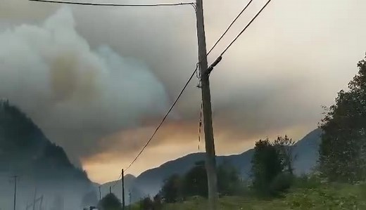 16K views · 234 reactions | Update: more videos in comments. Two minutes along Flood Hope Road today as a wildfire rages on steep slopes. Video courtesy of Cheryl Lee. | Chilliwack Progress | Facebook