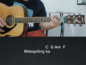 Makapiling ka - Spongecola playthrough (Eb Tuning) Tamang Tama ito for beginners #guitarkada #guitartutorial #guitarlessons #fypシ #fyp #music #fypシ゚viralシ #Spongecola | Guitarkada