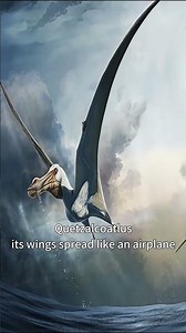 Quetzalcoatlus, The largest flying animal #dinosaur