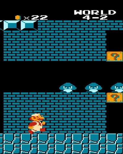 NES Super Mario Bros World 4-2 Secret Tips & Hidden Tricks #nintendo #mario