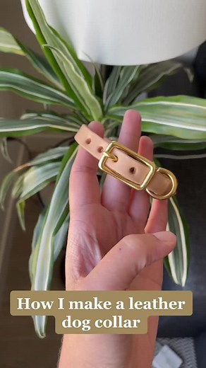 Crafting a Handmade Leather Dog Collar
