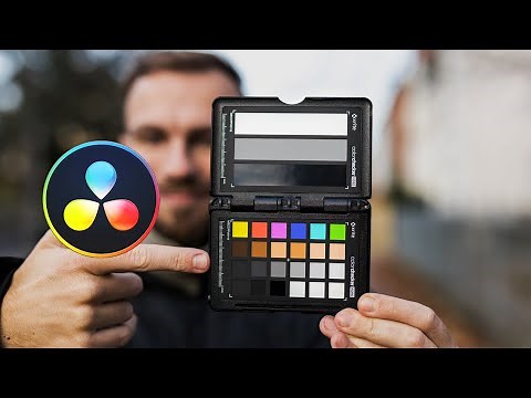 COLORCHECKER PASSPORT in DAVINCI RESOLVE - Perfekte Farben und Kameras matchen.