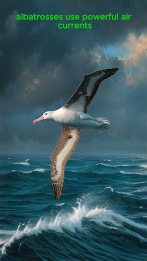 ALBATROSS: Soaring across the open ocean for days without landing #animals #wildlife #ocean