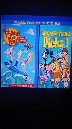 Phineas and Ferb: The Fast and the Phineas/Sponge-Toon Picks 1 (Fanmade Double Feature DVD)