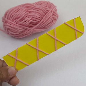 189K views · 4.9K reactions | Super Easy Flower Craft Ideas with Woolen Thread | Dian Embroidery | Facebook