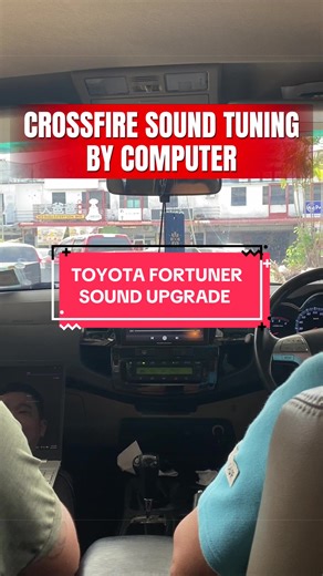 🚗TOYOTA FORTUNER — Crossfire DSP Amplifier PNP — Audiobahn Android Player #unionalexautotrim #Miri #brunei🇧🇳 #fyp