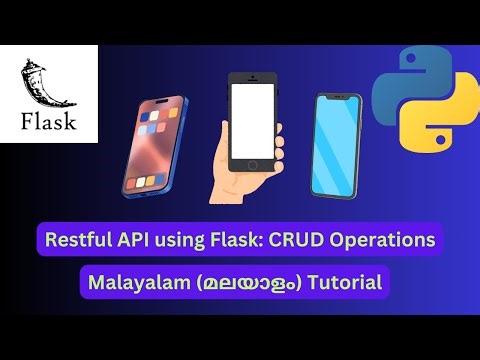 Build a RESTful API with Flask: CRUD Operations | Malayalam Tutorial