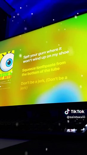 don’t be a jerk #spongebob #christmas #lyrics #fypシ #songs
