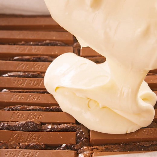 6.1M views · 21K reactions | KitKat lovers, we made these cheesecake...