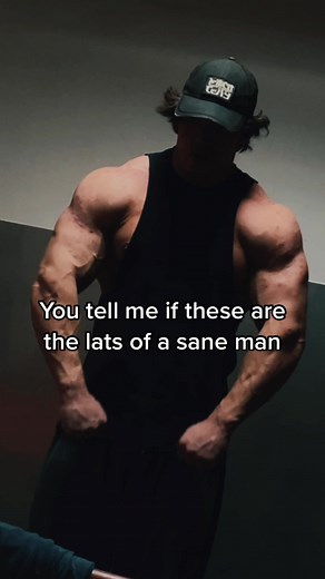 Sane Man's Impressive Lats - Bodybuilding Showcase