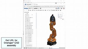Import Onshape CAD Assembly to Simscape Multibody